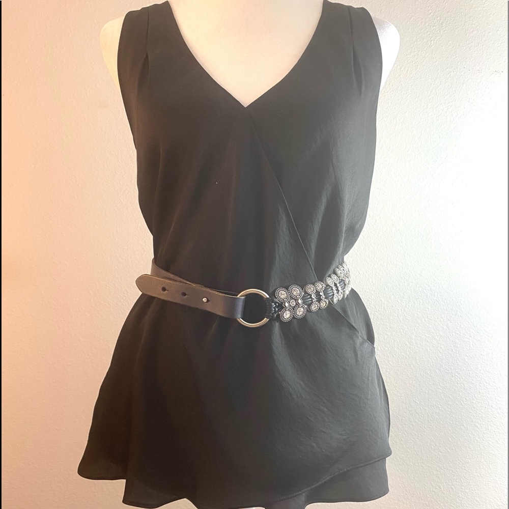 Antoniazzi Firenze Jeweled Leather Belt